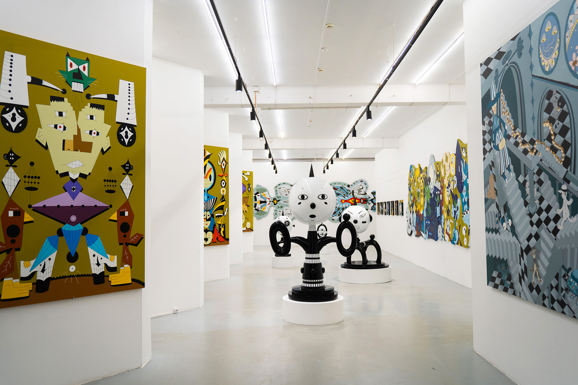 Экспозиция выставки «Дом сомнений»