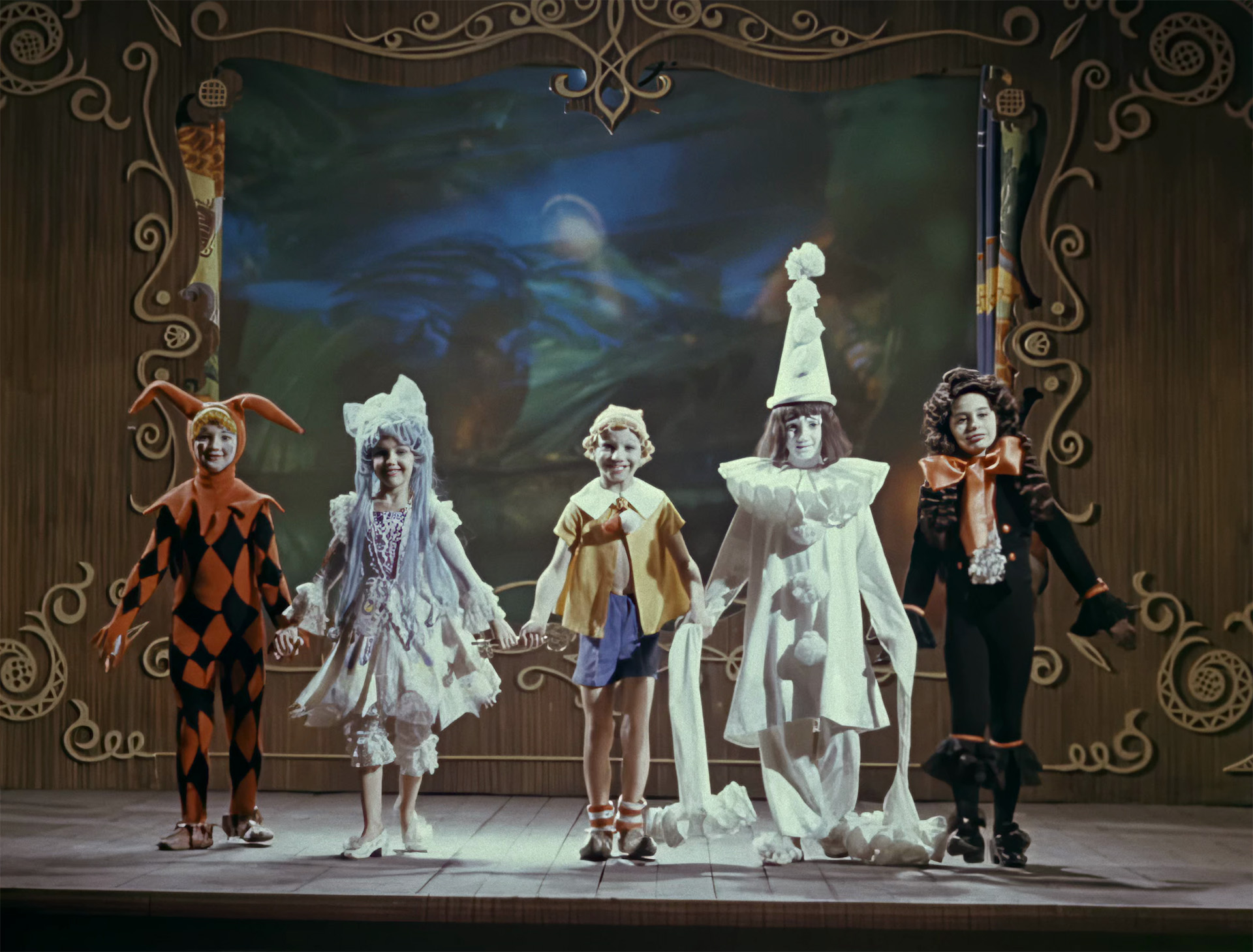 Кадр из фильма «Приключения Буратино»