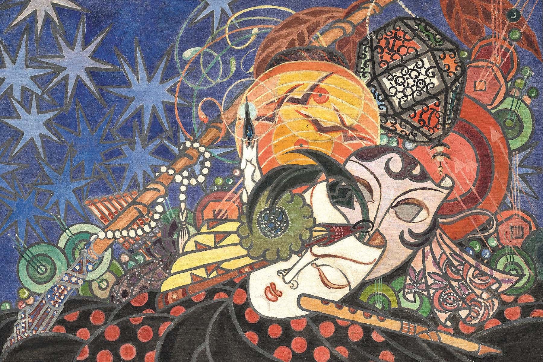 Александра Бельцова-Сута, «Восточный мотив», середина 1920-х годов