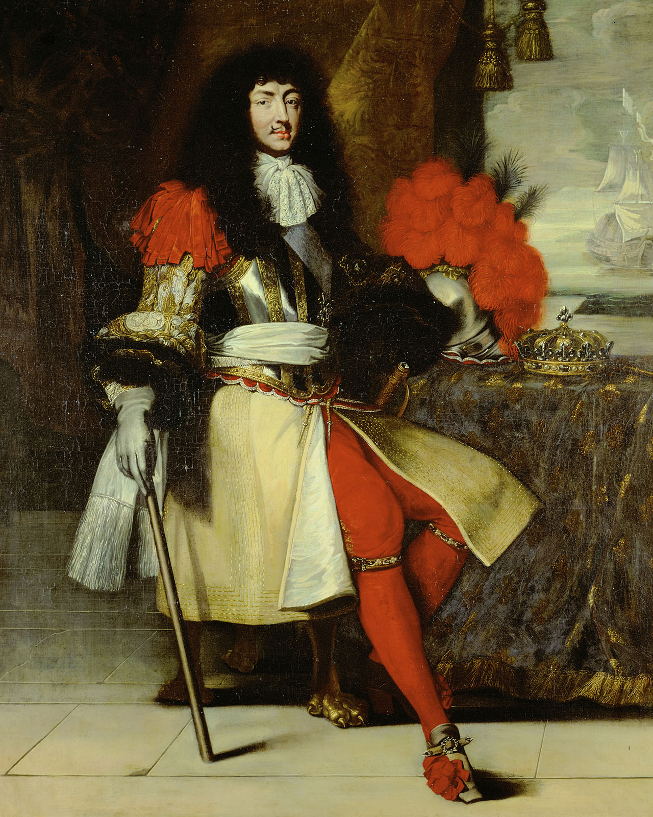 Неизвестный французский художник, «Портрет Людовика XIV», около 1700 года