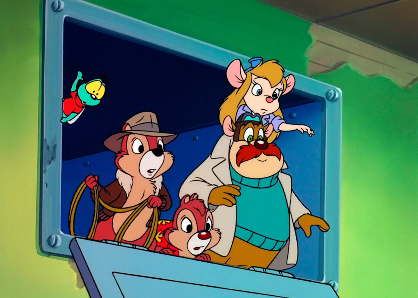 Кадр из мультсериала «Чип и Дэйл спешат на помощь»