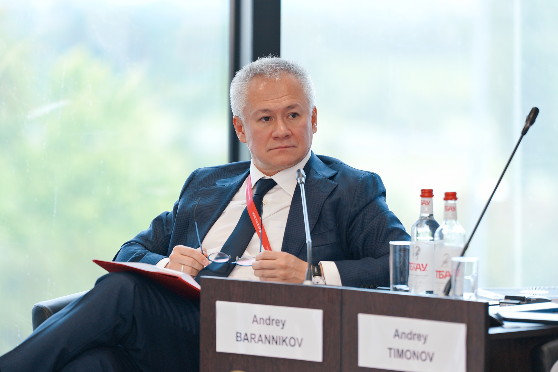 Андрей Баранников на ПМЭФ, 2025 год