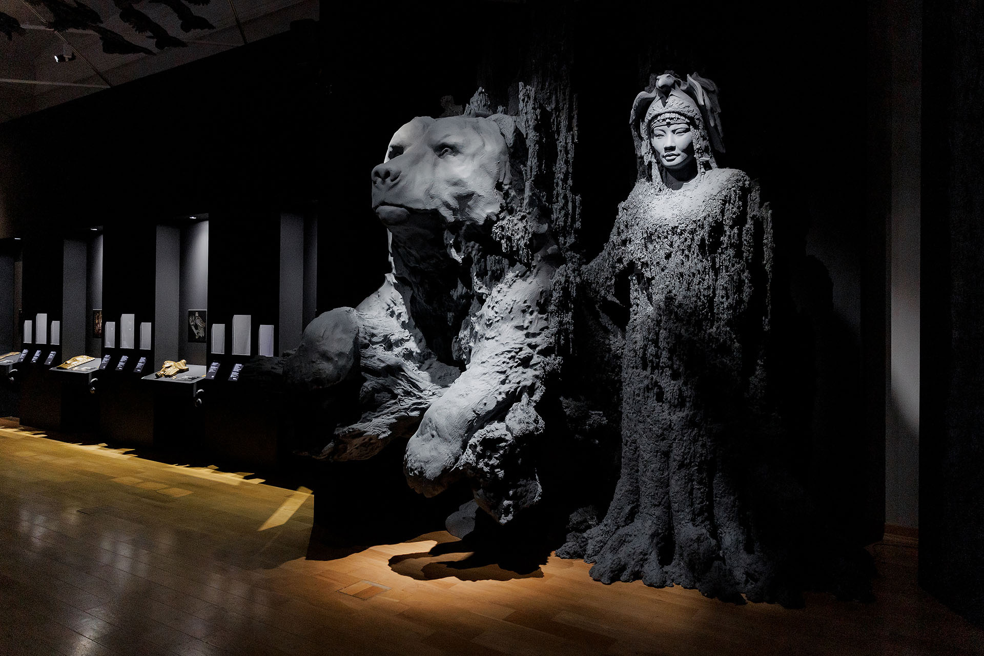 Экспозиция выставки «Сны Сибири»