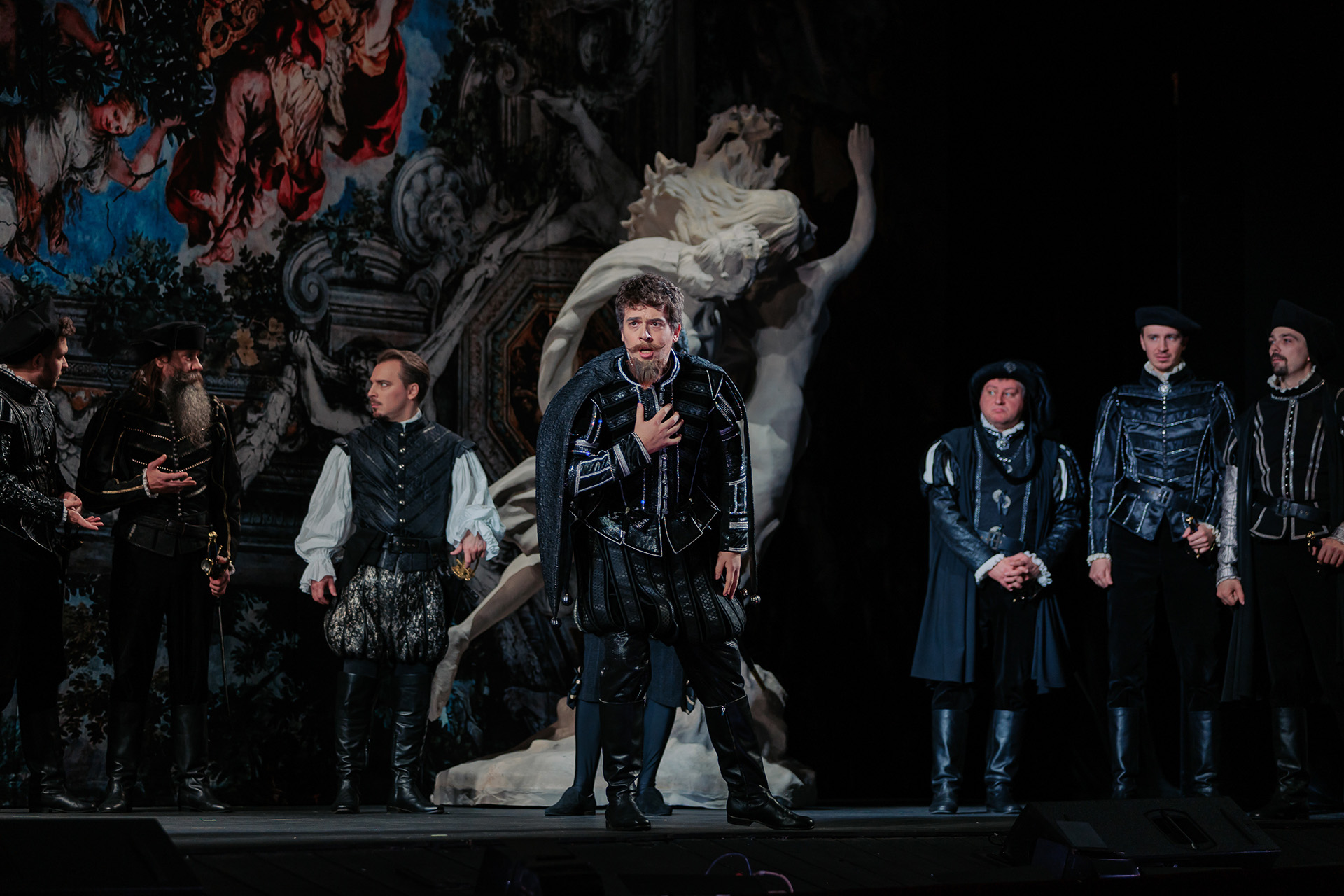 Сцена из оперы «Риголетто»