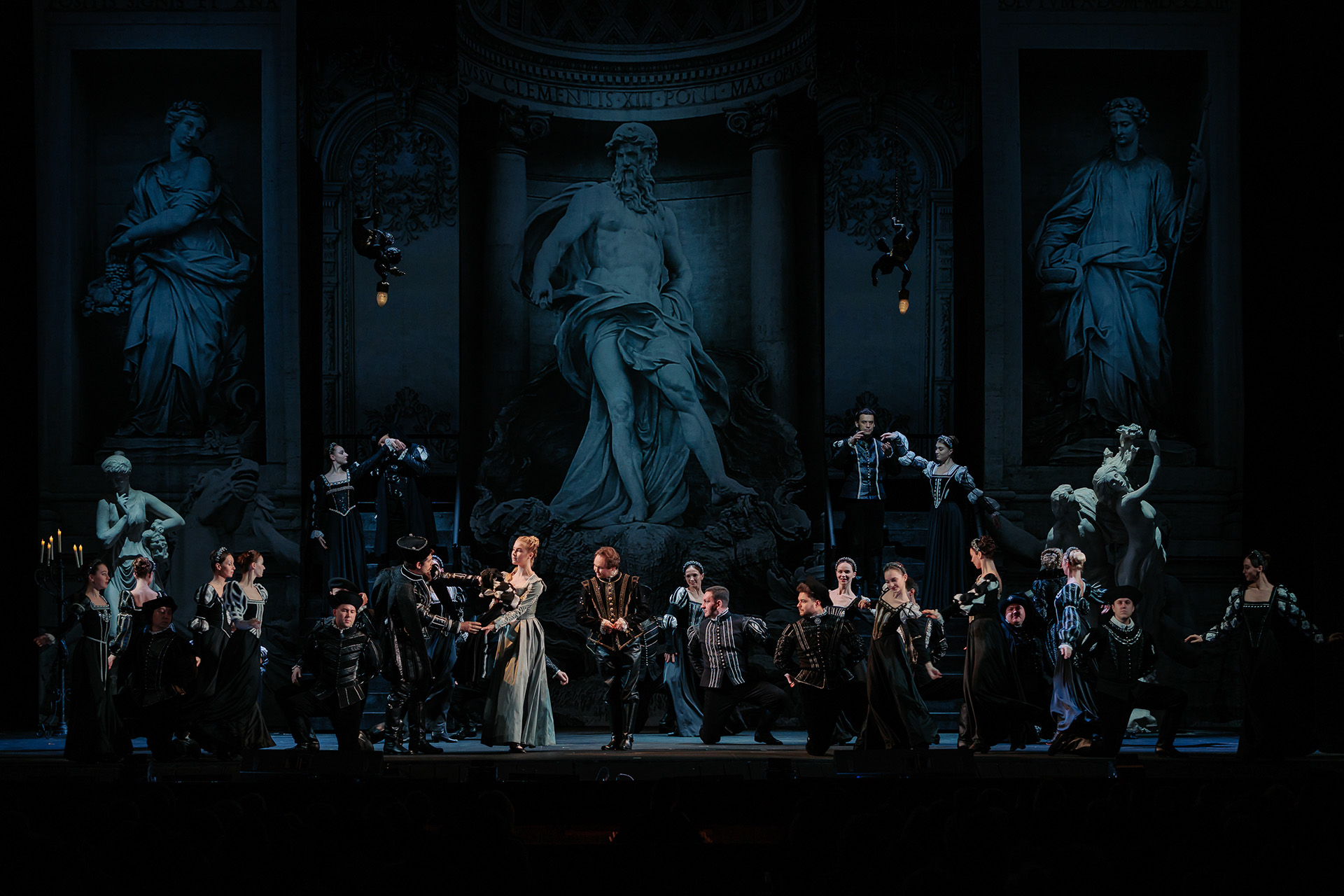 Сцена из оперы «Риголетто»