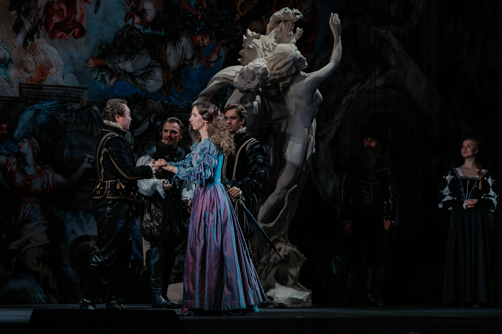 Сцена из оперы «Риголетто»