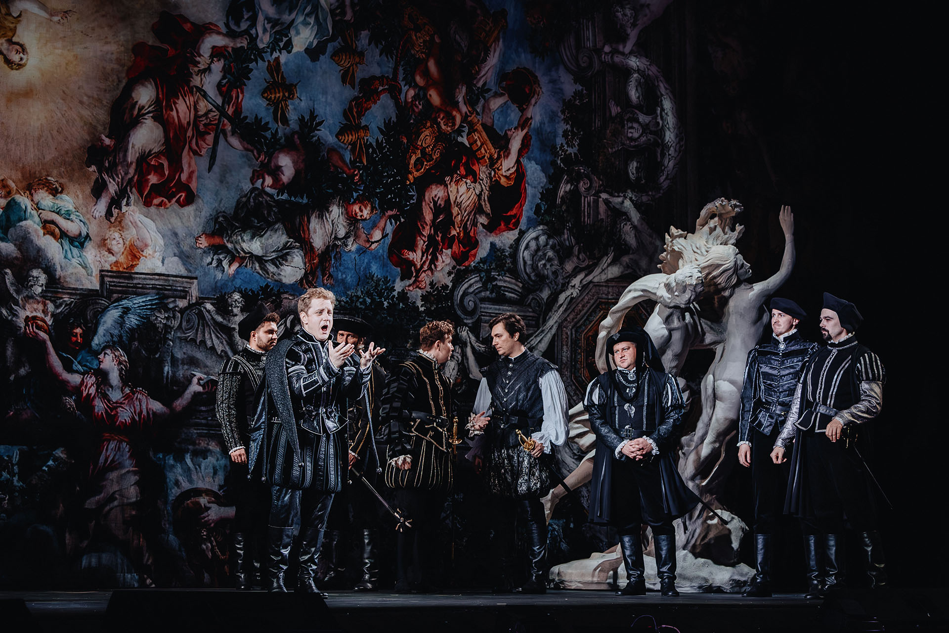 Сцена из оперы «Риголетто»