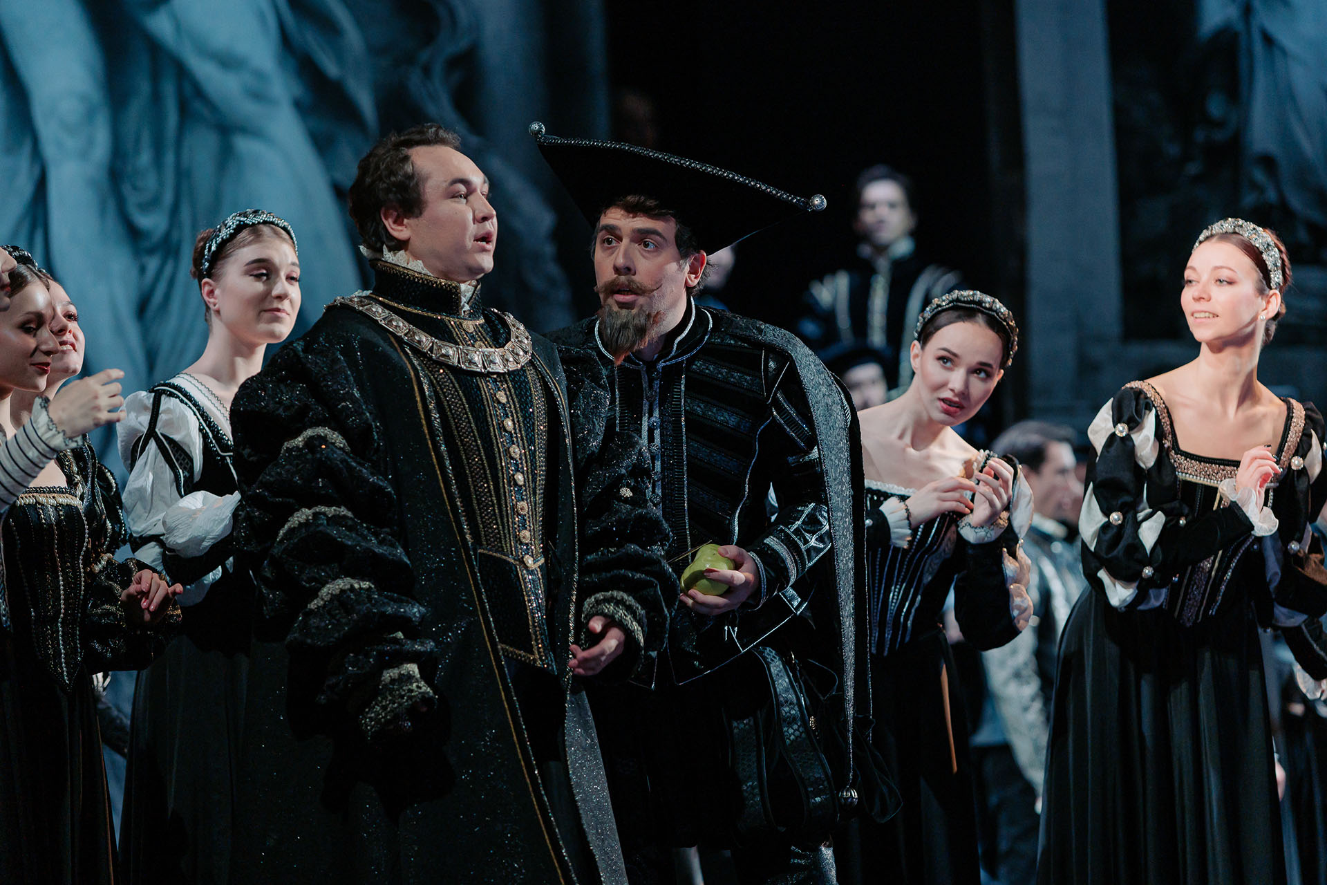 Сцена из оперы «Риголетто»