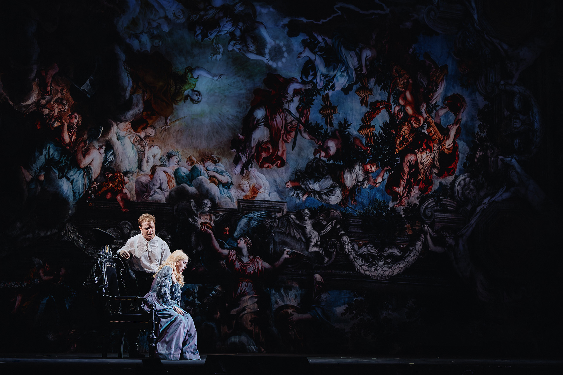 Сцена из оперы «Риголетто»