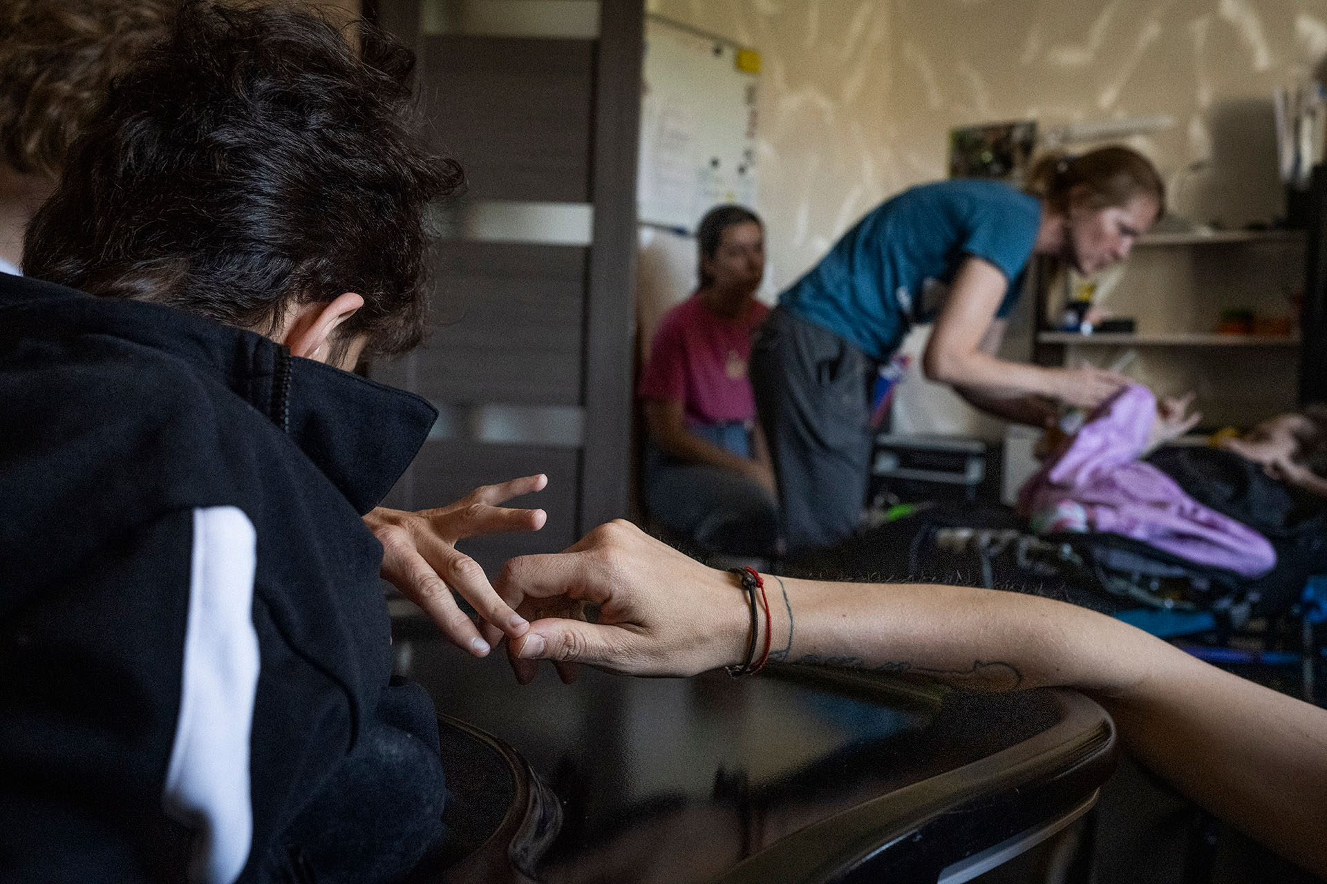 Из серии «Движение», «Жест»