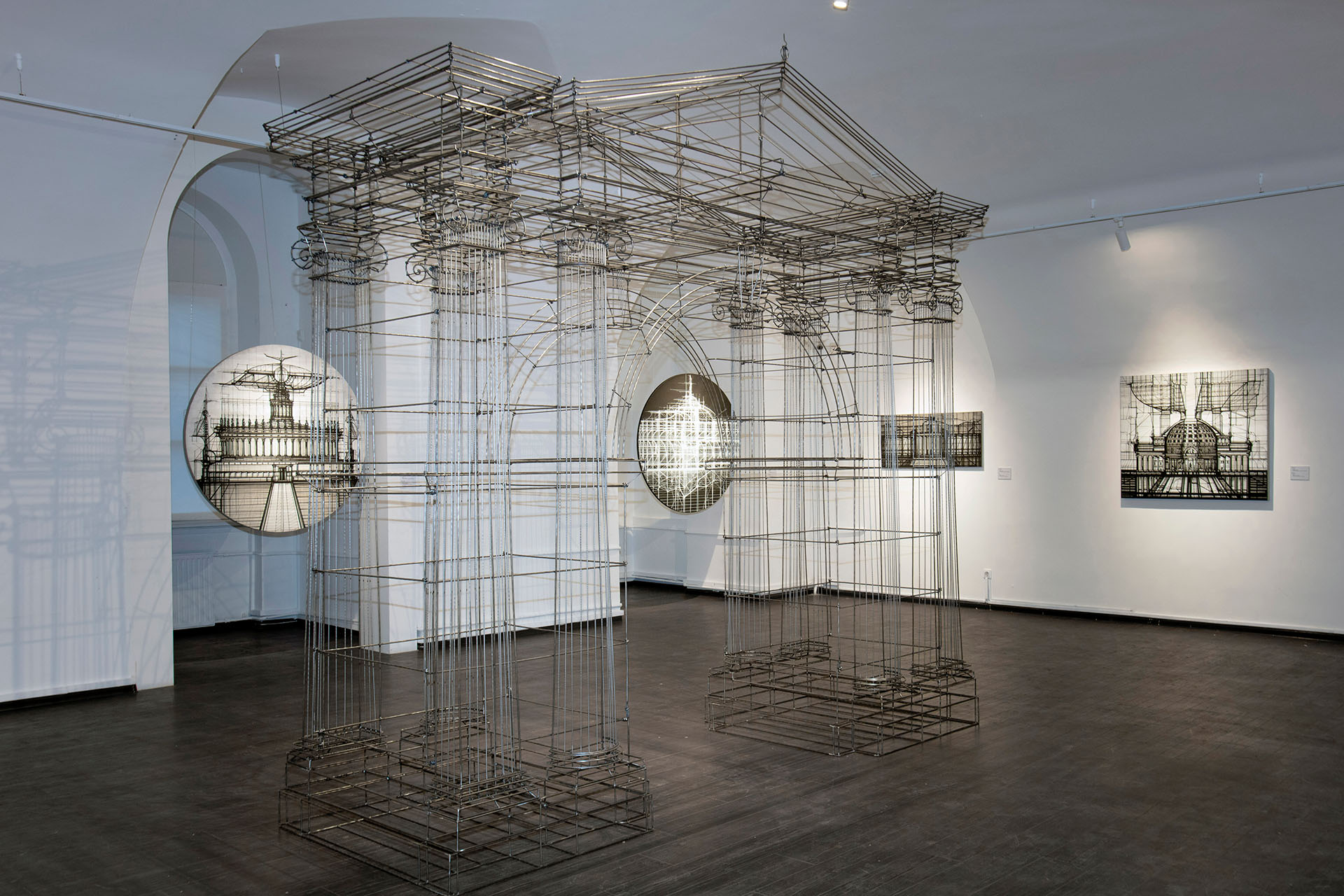 Работа Антона Чумака на выставке «Арт-Москва»