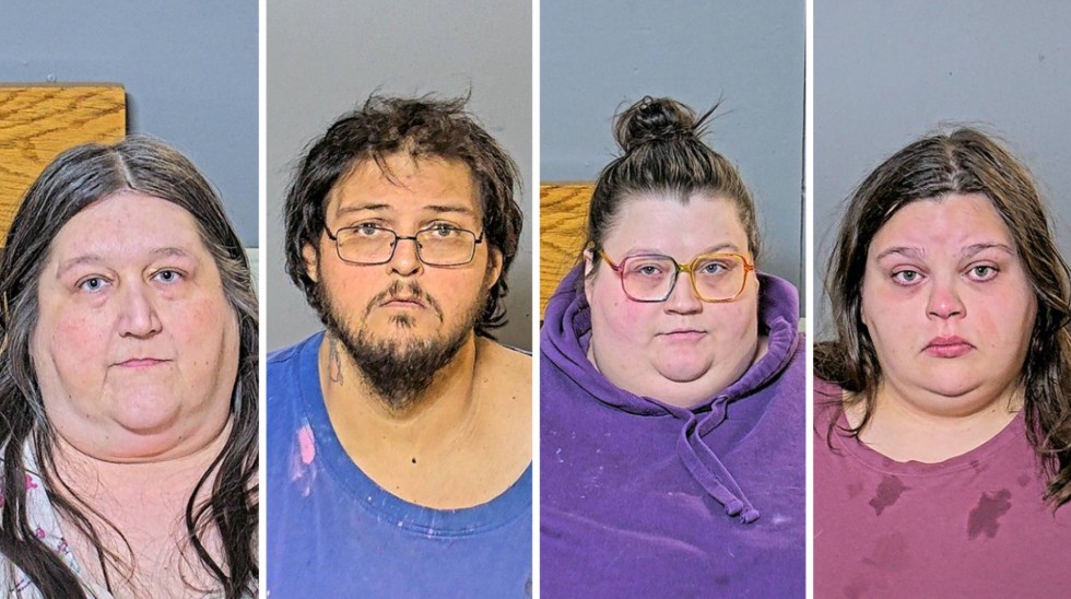 Мелисса Гудман, Уолтер Гудман, Саванна Лефевер и Кайла Стемлер