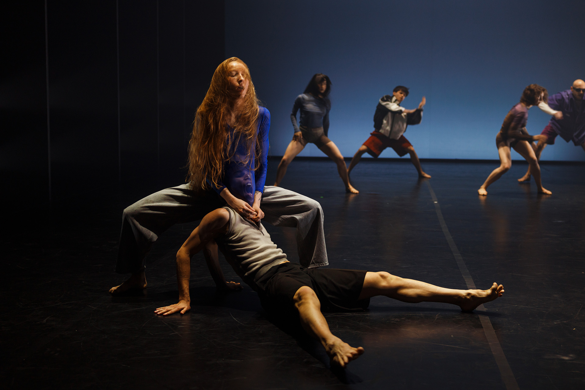 Сцена из спектакля «Фреска 2.0»