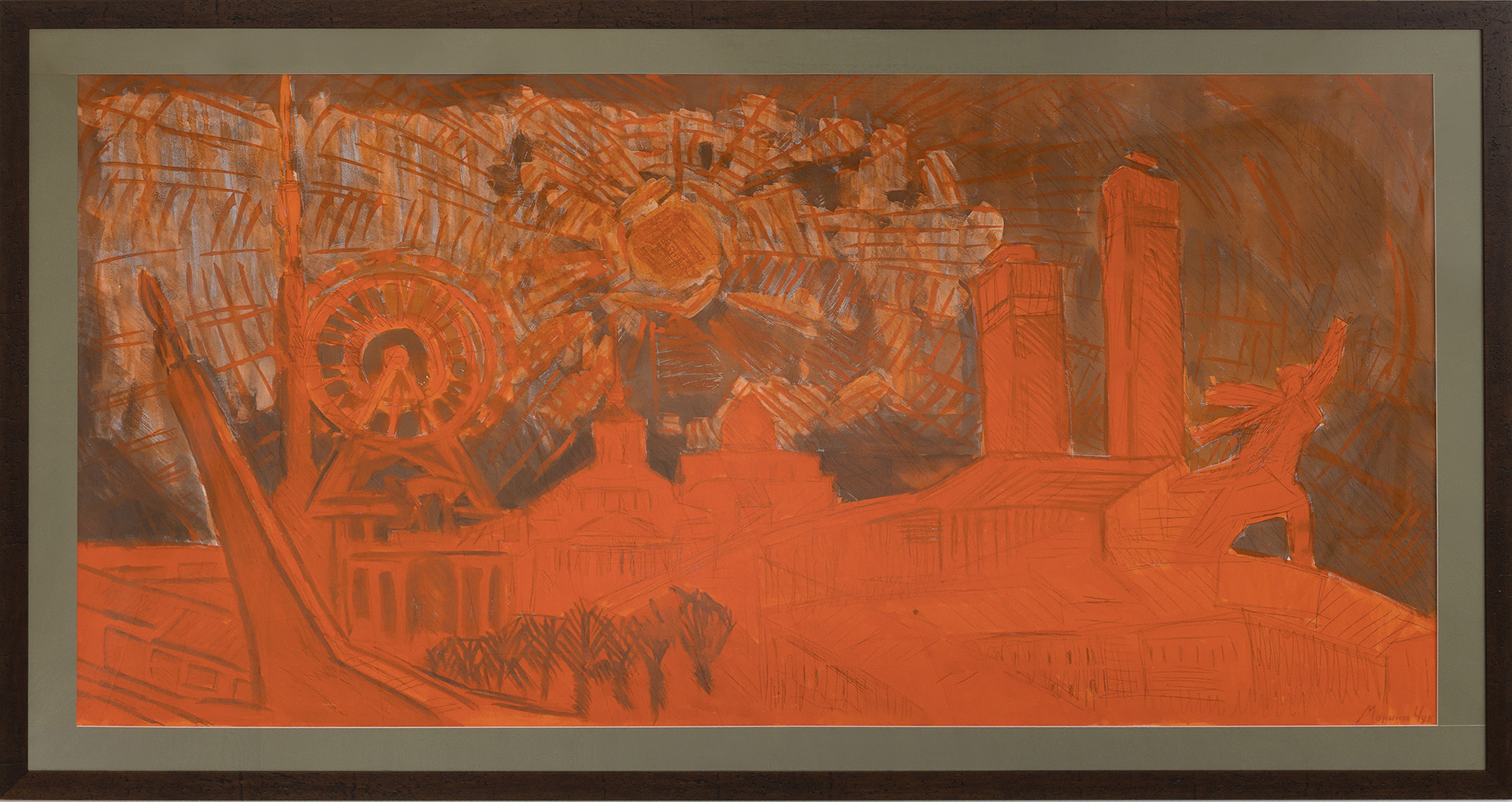 Марина Чуб, «Вид из Космоса. ВДНХ», 2025 год