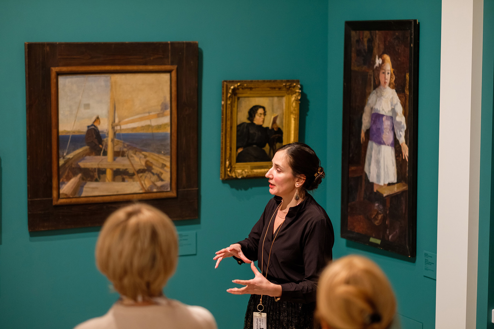 Экспозиция выставки «Импрессионизм с русской душой»