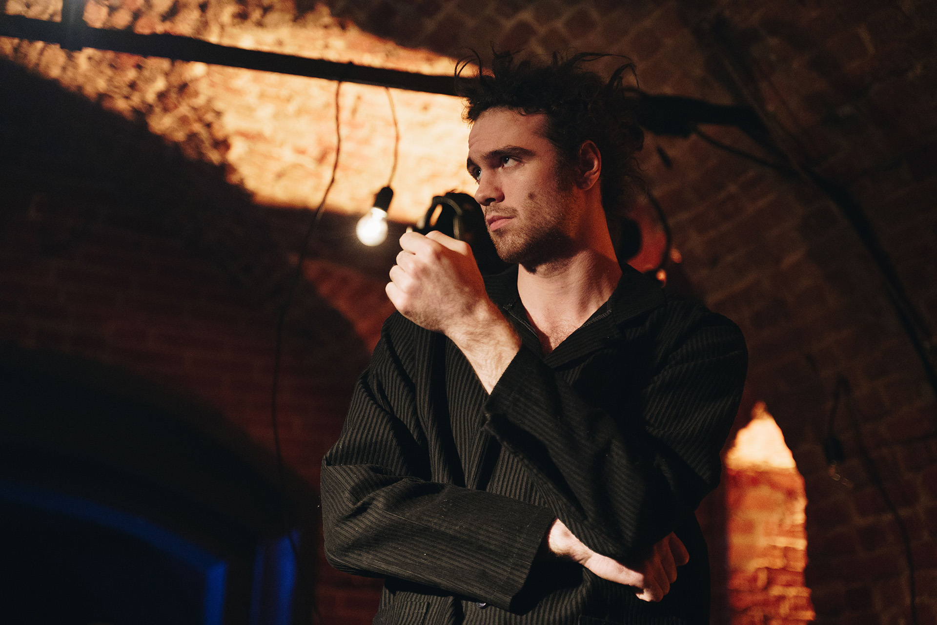 Сцена из спектакля «Бесы. Ночь», режиссёр – Михаил Мокеев