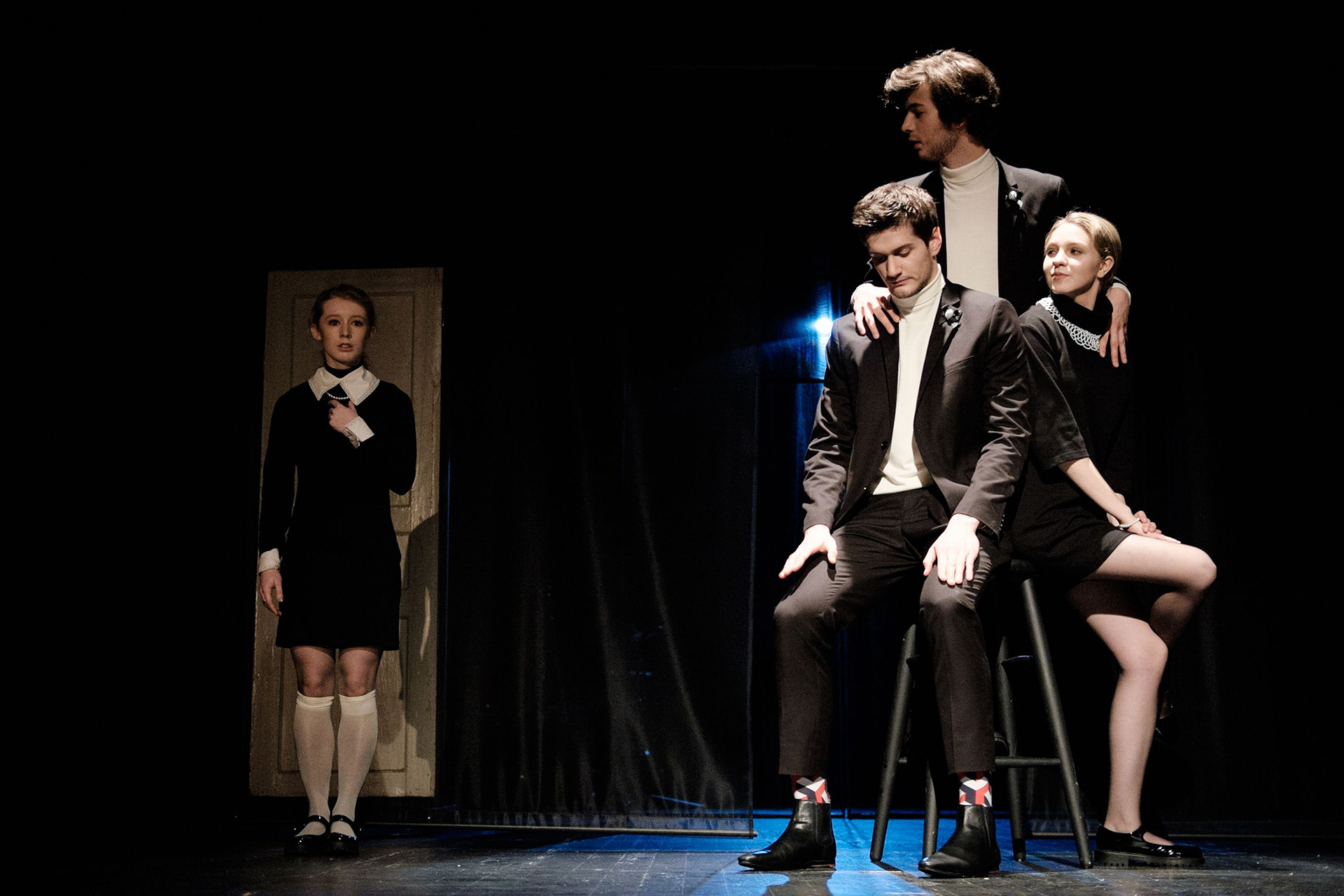 Сцена из спектакля «Преступление и наказание»