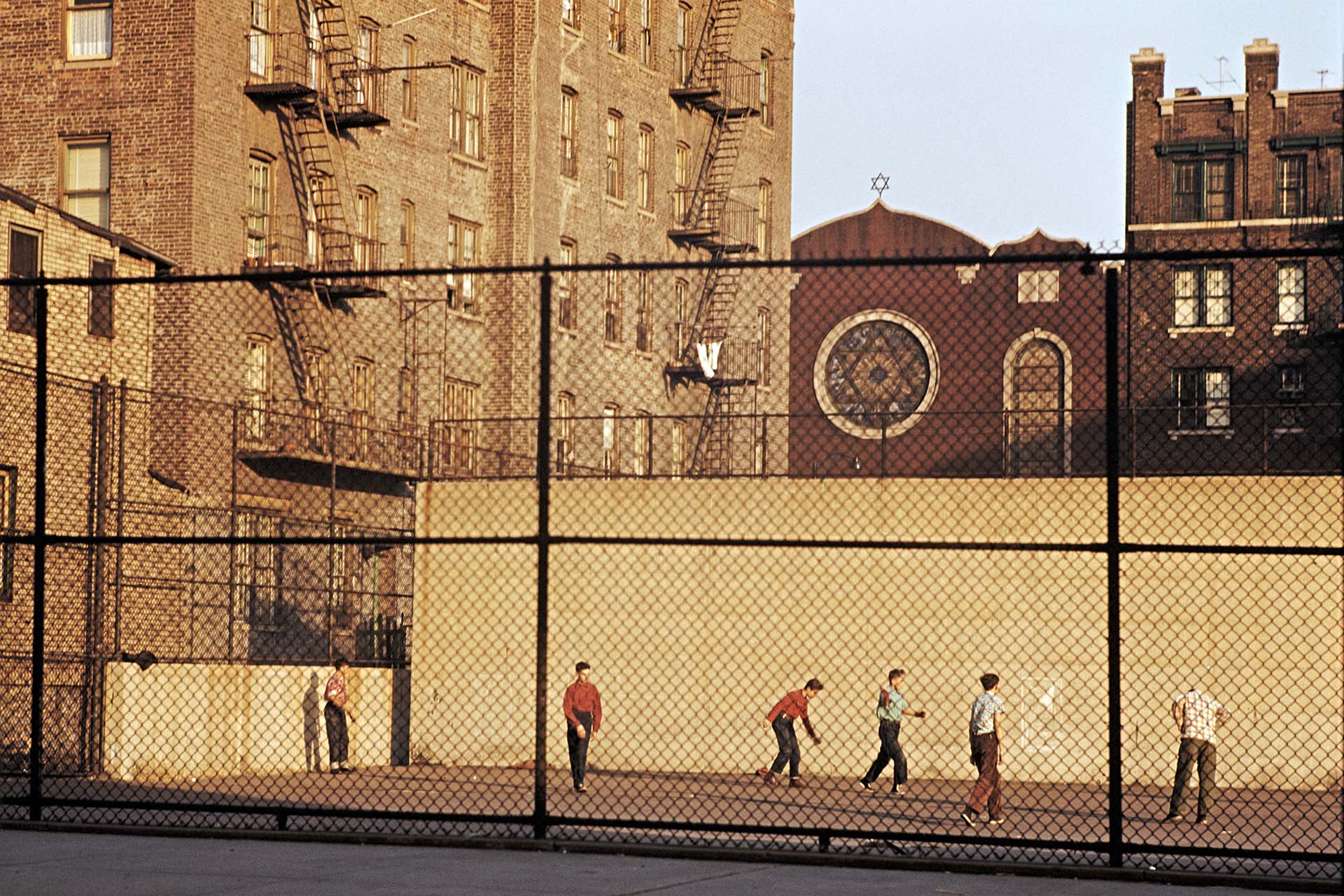 Игровая площадка, Нью-Йорк, 1952 год