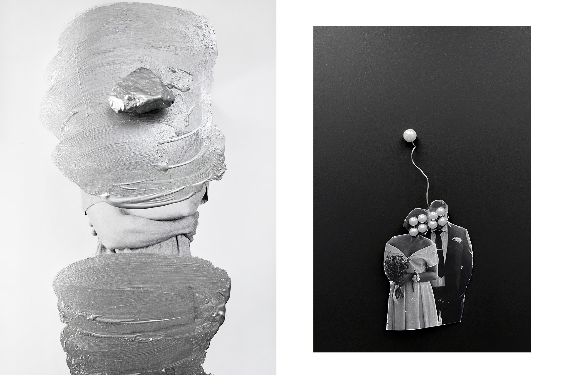 Маша Иванова, работа из серии Ag / работа из серии «Человек рождается один»