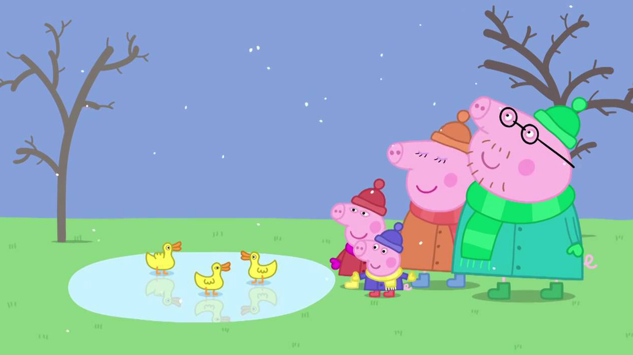 Кадр из мультфильма «Свинка Пеппа»