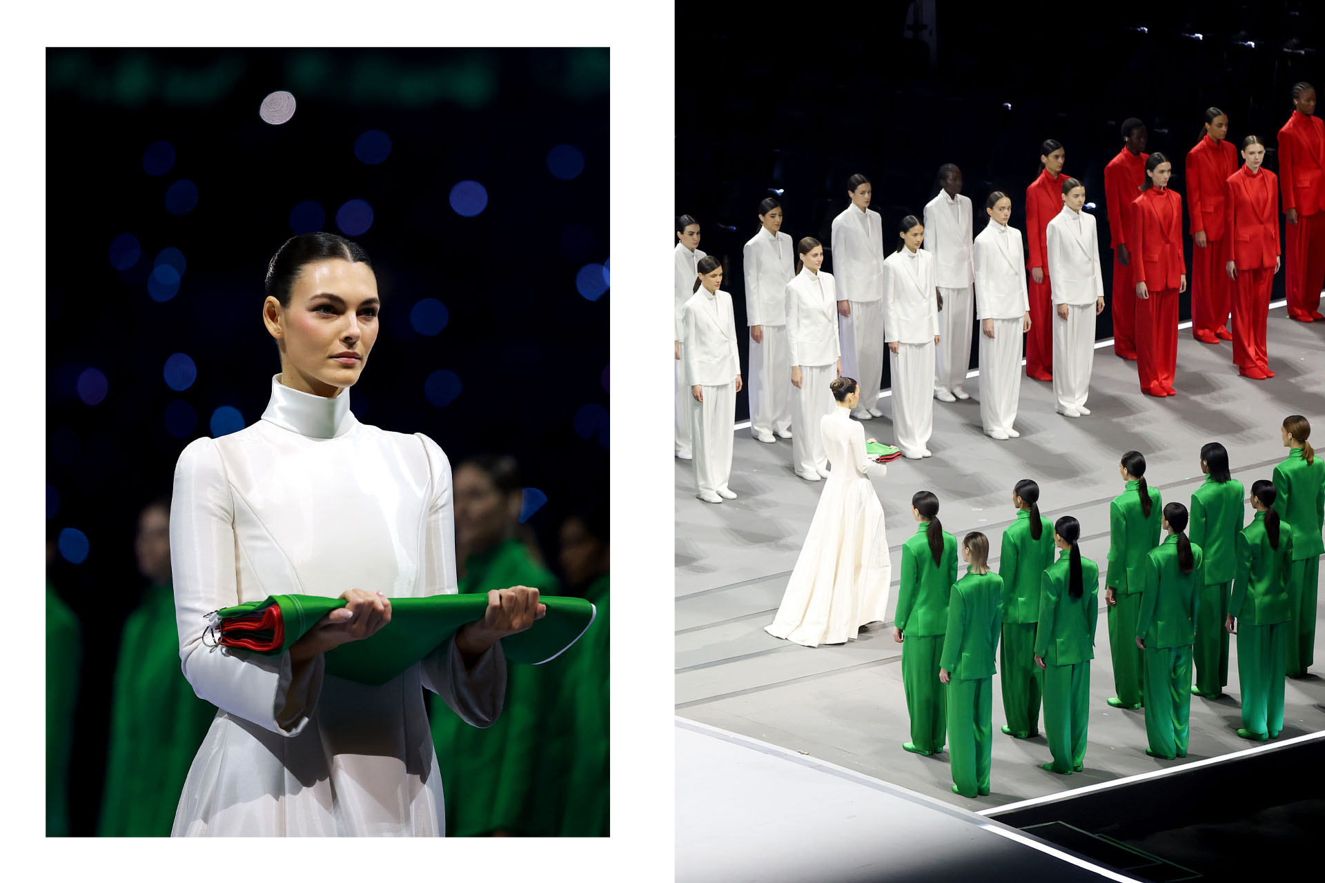 Виттория Черетти на церемонии открытия Олимпийских игр 2026 в Милане